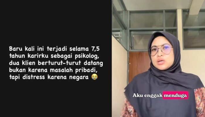 “Kisah Psikolog yang Viral: Klien capek jadi WNI, Ini Pesan yang Harus Didengar!”