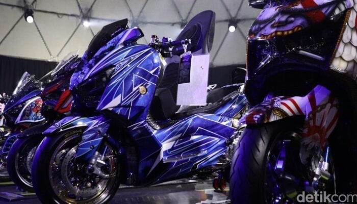 “Dari Medan ke Atas, Yamaha XMax Hedon Meraung sebagai King Customaxi 2025”