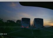 Viral 2 Bus Damri Jalan Beriringan di Tol, Nyaris Bikin Celaka – Update 2