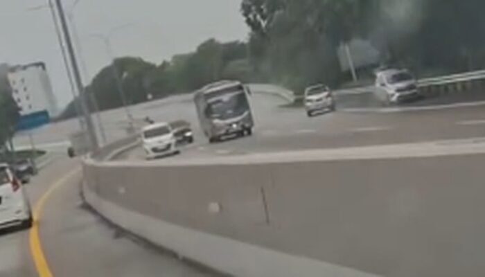 “Avanza Berlawanan Arah di Tol: Bahu Jalan Nyaris Menyebabkan Kecelakaan!”