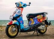 Yamaha Grand Filano yang Diseimbangi dengan Tema Jepang
