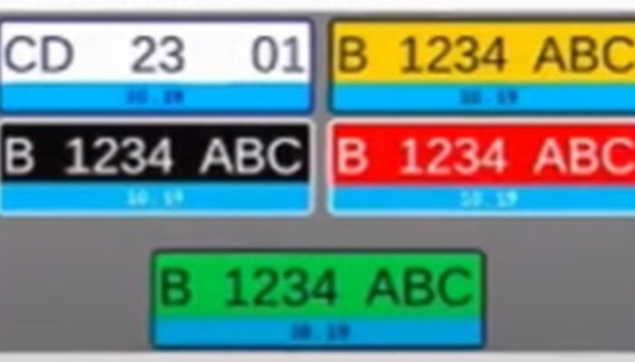 “Pelat Nomor Berkisah: Bagaimana Warna Membedakan Status Kendaraan di Indonesia”